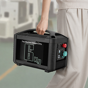 Machine de marquage laser &agrave; fibre portative pour pi&egrave;ces m&eacute;talliques