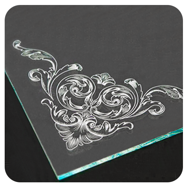 Gravure laser sur verre